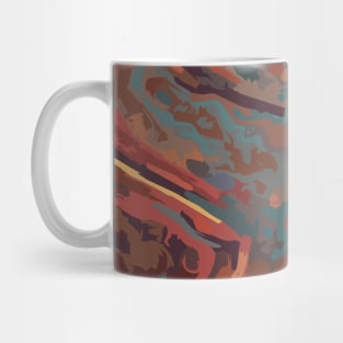 marble mural Mug